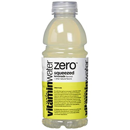 Vitaminwater Zero Squeezed, Lemonade Flavored, Electrolyte Enhan