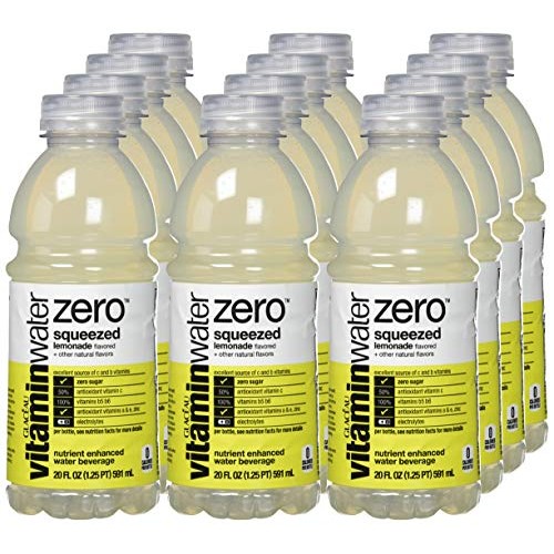 Vitaminwater Zero Squeezed, Lemonade Flavored, Electrolyte Enhan