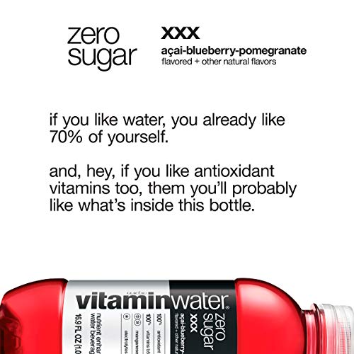 Vitaminwater Zero Xxx, 16.9 Fl Os Pack Of 6