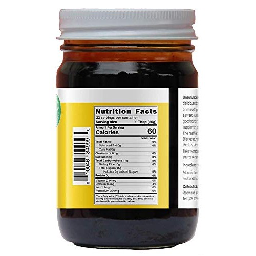 Viva Doria All Natural Unsulfured Blackstrap Molasses, 1 Lb 16