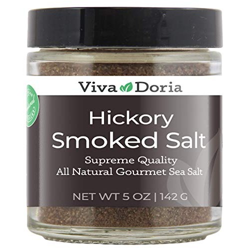 Viva Doria Hickory Smoked Sea Salt Fine Grain Hickorywood Salt