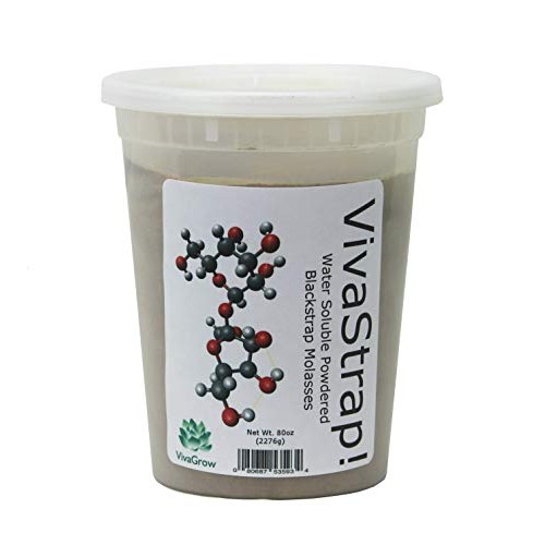 Vivastrap! Dry Powdered Blackstrap Molasses Unsulphured Water So