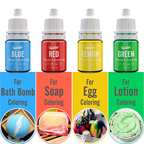 Food Coloring Set - 12 Vivid Colors Food Coloring Set For Baking