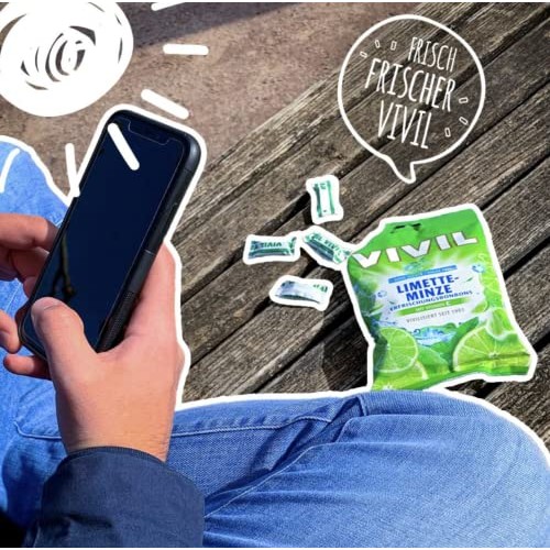 VIVIL Lime Mint MULTIVITAMIN Candies Sugar Free with Vitamin C 3...