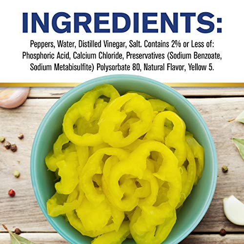 Vlasic Deli Style, Banana Pepper Rings, Hot, 12 Ounce Pack Of 6