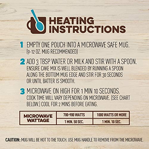 Udis Gluten Free Blueberry Muffin Mug Cake Mix, 8.4 oz. 4-Count