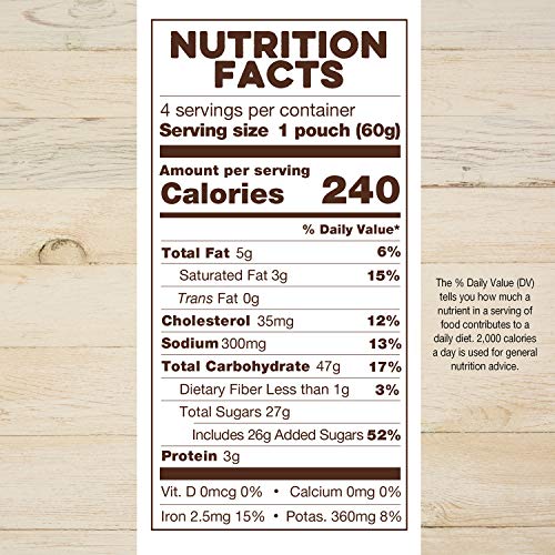 Udis Gluten Free Blueberry Muffin Mug Cake Mix, 8.4 oz. 4-Count