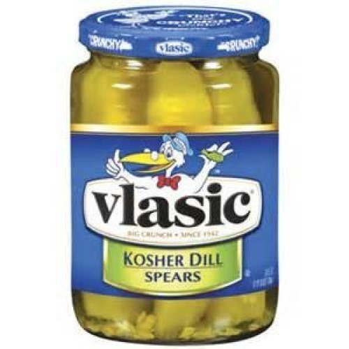 Vlasic Kosher Dill Spear Pickles 16 Oz Vlasic Kosher Dill Spear Pickles 16 Oz