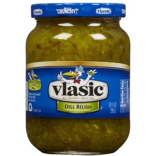 Vlasic Pickle Relish, Dill, 10 Oz