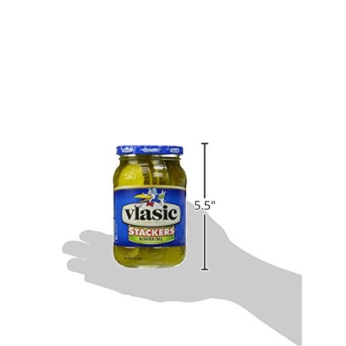 Vlasic Pickle Stackers, Kosher Dill, 16 Ounce