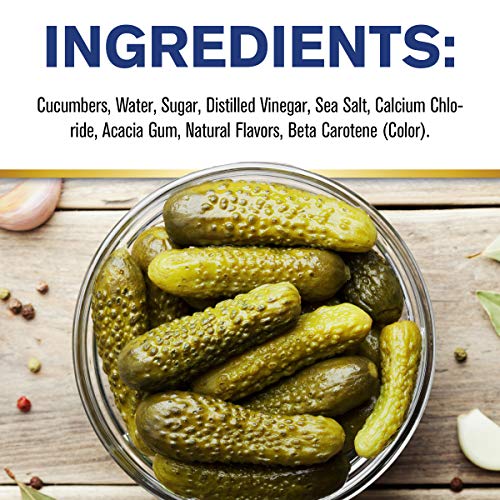 Vlasic Purely Pickles Kosher Dill Pickle Spears, Keto Friendly,