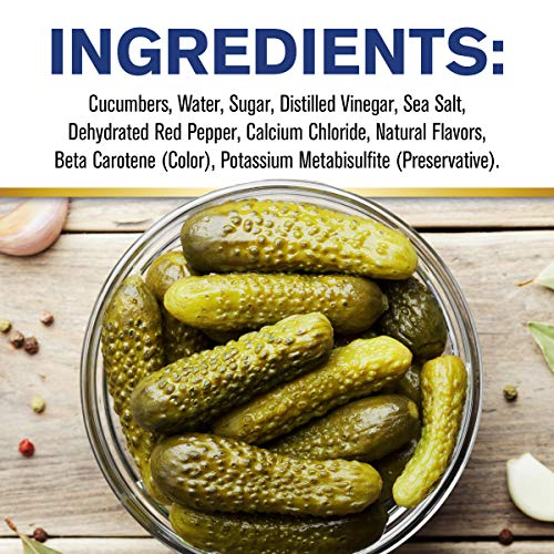 Vlasic Snackmms Spicy Minis Pickles, 6 - 16 Fl Oz Jars