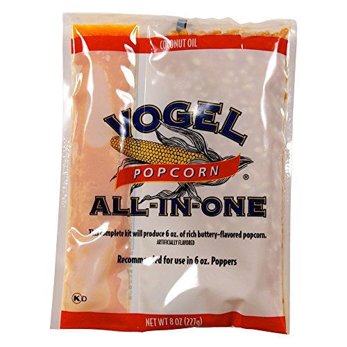 Vogel Popcorn Pouch With Coconut Oil, Popcorn, And Salt Like The