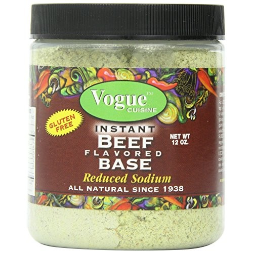 Vogue Cuisine Beef Vegetarian Beef Soup &Amp; Seasoning Base 12Oz