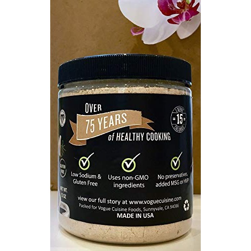 Vogue Cuisine Mushroom Soup &Amp; Seasoning Base - Low Sodium &Amp; Glut