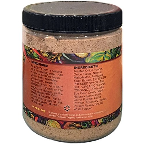 Vogue Cuisine Onion Soup &Amp; Seasoning Base 12Oz - Low Sodium, Glu