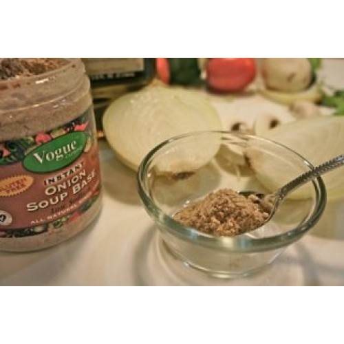 Vogue Cuisine Onion Soup &Amp; Seasoning Base 12Oz - Low Sodium, Glu