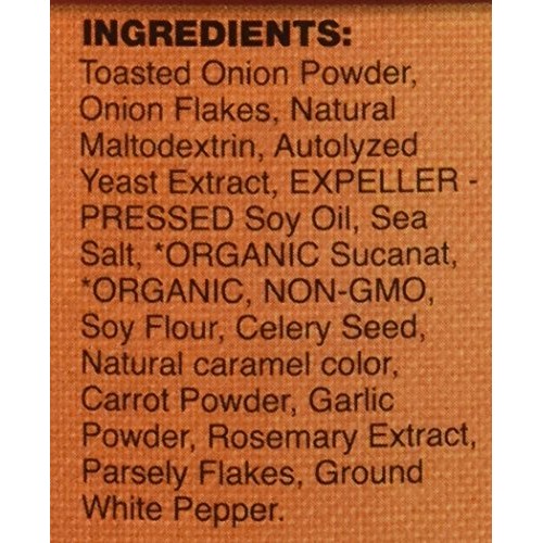 Vogue Cuisine Onion Soup &Amp; Seasoning Base 12Oz - Low Sodium, Glu