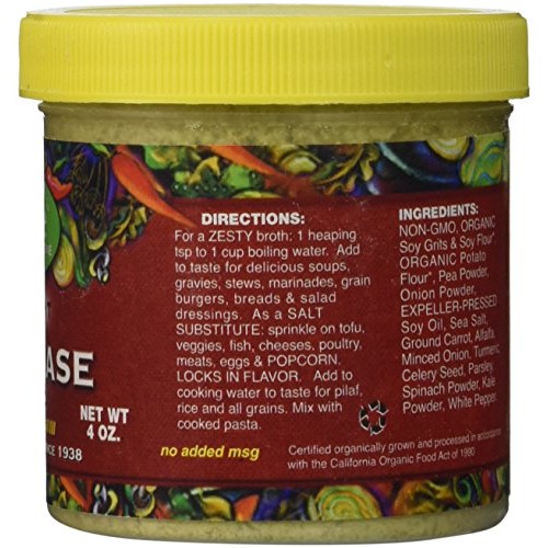 Vogue Cuisine Vegetable Soup &Amp; Seasoning Base 4Oz Vegebase, Veg
