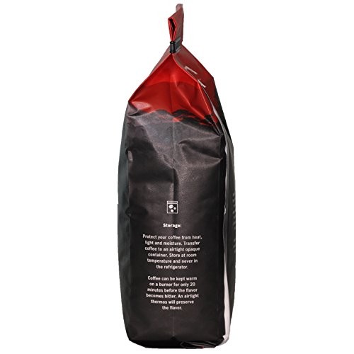 Half Caff Coffee, Ground, Swiss Water Decaf, Fresh Roasted, 16-O