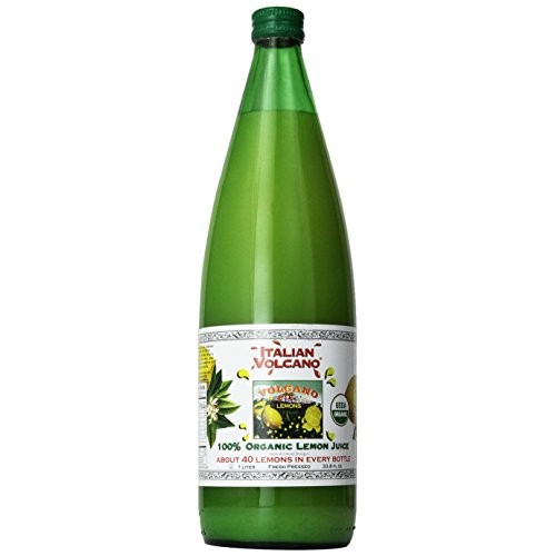 Volcano Juice Lemon Org, 1 Liter 33.8 Ounce Pack of 6