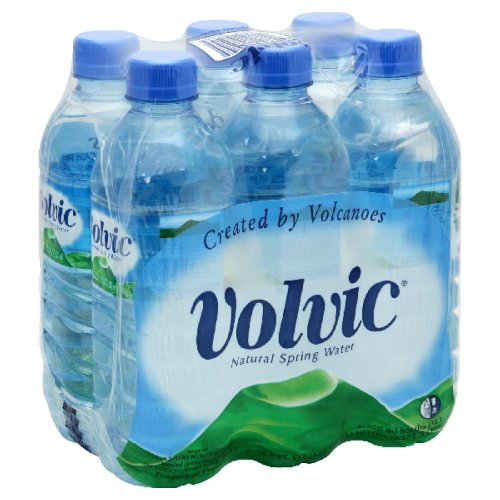 Volvic Water 6 Pack, 16.9000-Ounces Pack Of4