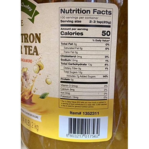 Vonbee Honey Citron &Amp; Ginger Tea 4.4 Lb Vonbee Honey Citron &Amp; Ginger Tea 4.4 Lb