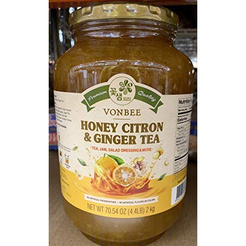 Vonbee Honey Citron &Amp; Ginger Tea 4.4 Lb Vonbee Honey Citron &Amp; Ginger Tea 4.4 Lb