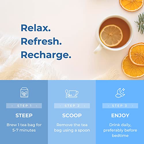 VoomVaya Organic Ashwgandha Root Tea - Caffeine-Free, Adaptogeni...