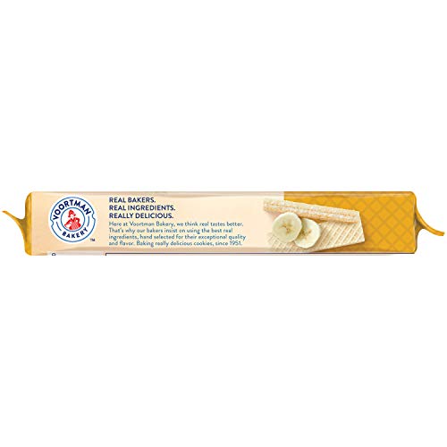 Voortman Bakery Banana Wafers, 30 Count