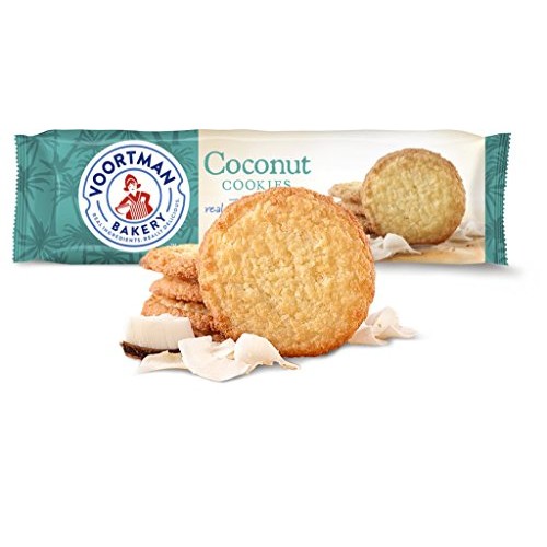 Voortman Bakery Coconut Cookies, 12.3 oz., Pack of 4 – Delicious...