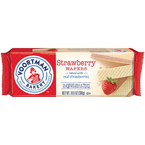 Voortman Bakery Strawberry Wafers, 30 Count