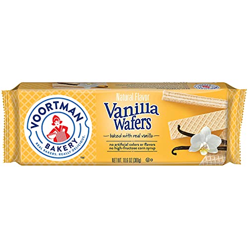 Voortman Bakery Vanilla Wafers, 10.6 Ounce Pack of 1