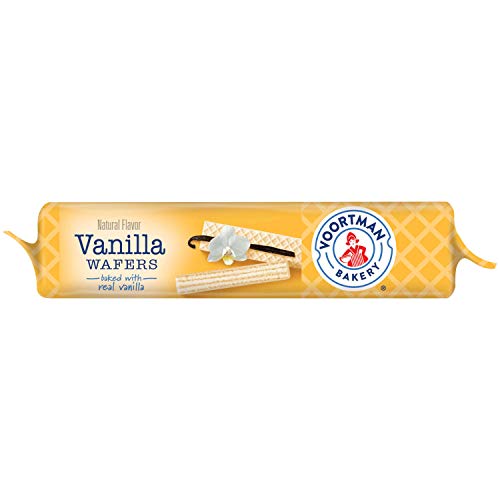 Voortman Bakery Vanilla Wafers, Mega Size, 5.17 oz, Case of 9