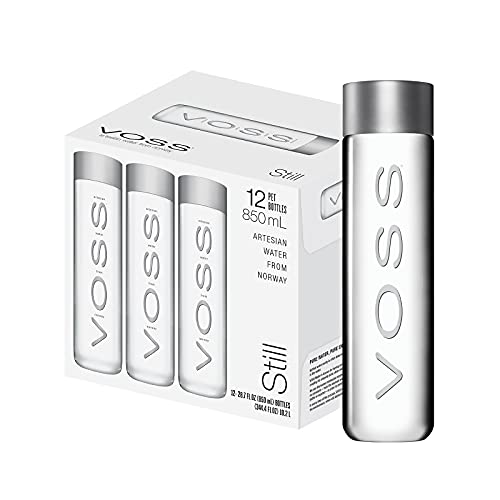 Voss Still Water – Premium Naturally Pure Water - Pet Plastic Wa