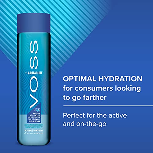 Voss Artesian Plus Still Water With Aquamin, 850Ml Plastic Bottl