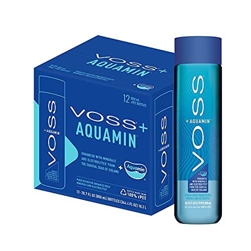 Voss Artesian Plus Still Water With Aquamin, 850Ml Plastic Bottl