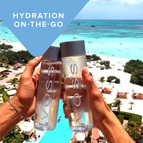VOSS Premium Still Bottled Water, Naturally Pure, BPA Free, PET ...