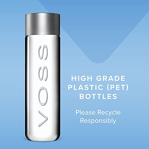 VOSS Premium Still Bottled Water, Naturally Pure, BPA Free, PET ...