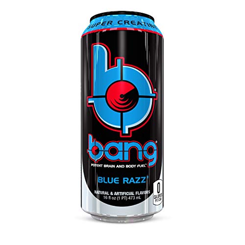 Vpx Bang, Blue Razz, 16 Fl Oz 12 Count