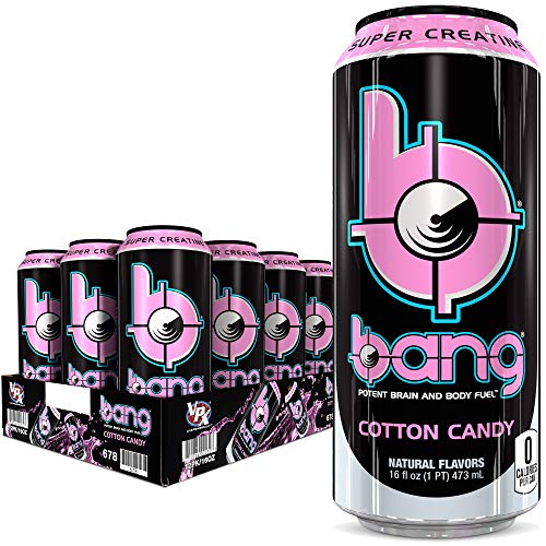 Vpx Bang Rtd, Cotton Candy, 16 Fl. Oz 12 Count