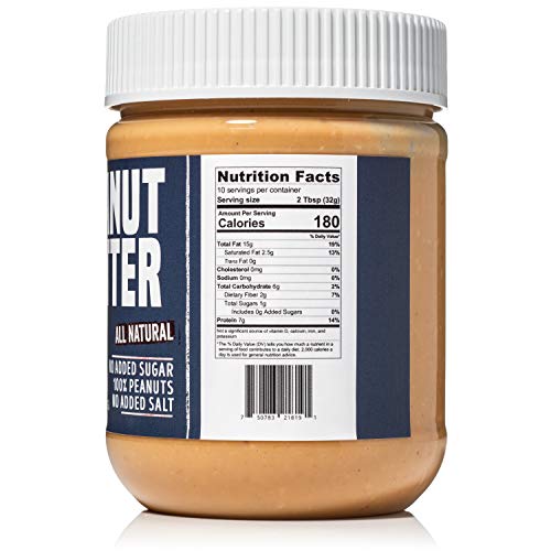 Vör Premium Natural Peanut Butter 11Oz | Only One Ingredient |