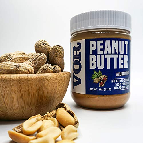 Vör Premium Natural Peanut Butter 11Oz | Only One Ingredient |