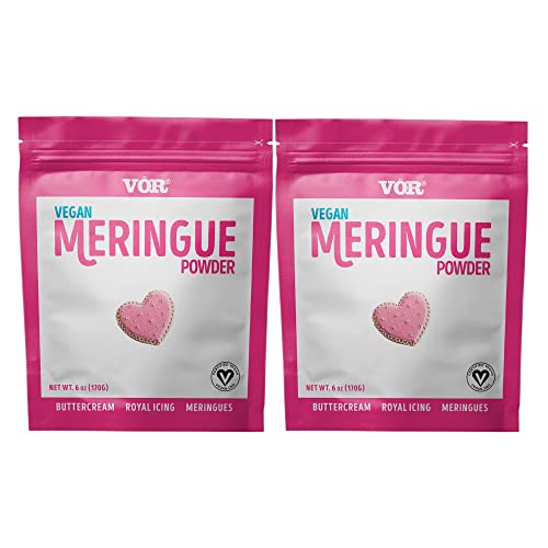 Vör Vegan Meringue Powder 6Oz | Easy Egg-Free Baking &Amp; Decorat