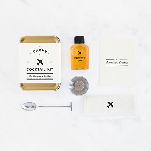 W&Amp;P Carry On Cocktail Kit, Champagne Cocktail | Travel Kit For D