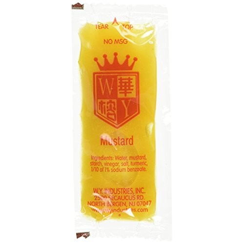 W.Y. Industries 200 Packets Chinese Yellow Mustard