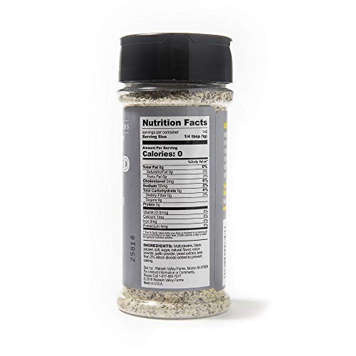 Wabash Valley Farms - Seasoning - Sea Salt &Amp; Cracked Pepper