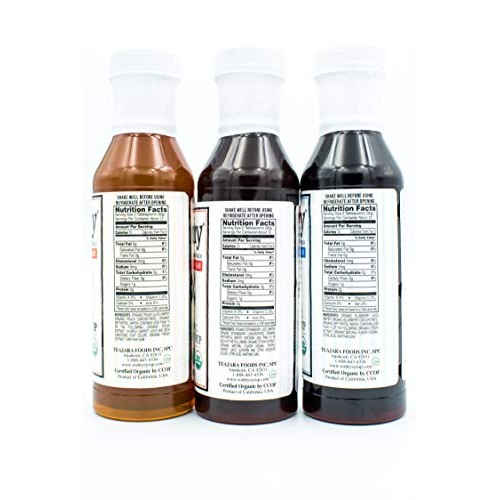 Wäbry Organic Syrup 13.8 Oz No Sugar Added Strawberry, Blueberry