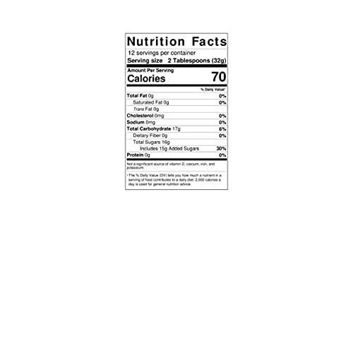 Wäbry Organic Syrup 14.9 Oz Strawberry Bpa-Free Plastic