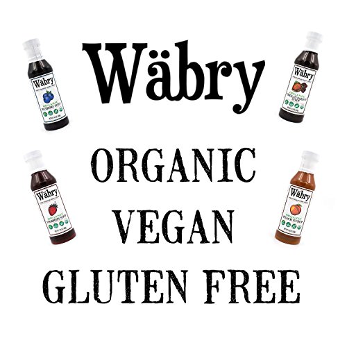 Wäbry Organic Syrup 14.9 Oz Strawberry Bpa-Free Plastic
